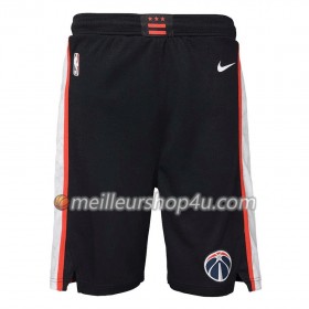 Homme NBA Washington Wizards Shorts Noir 2018-19 Nike Swingman